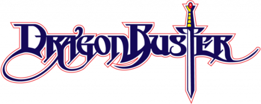 Dragon Buster logo for MSX2